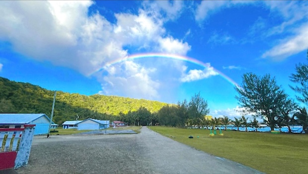 Rainbow in Manu'a