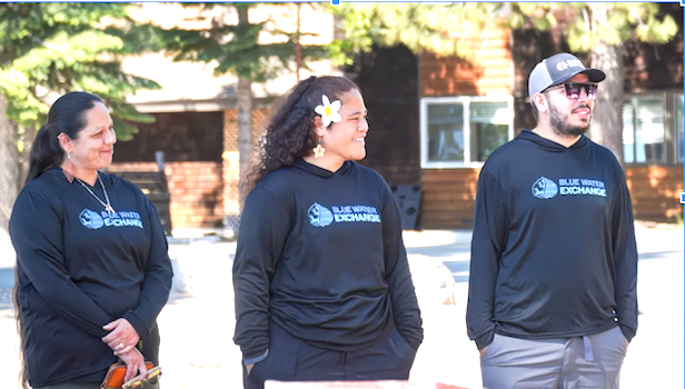 Sierra M Fata (center) with cohort members