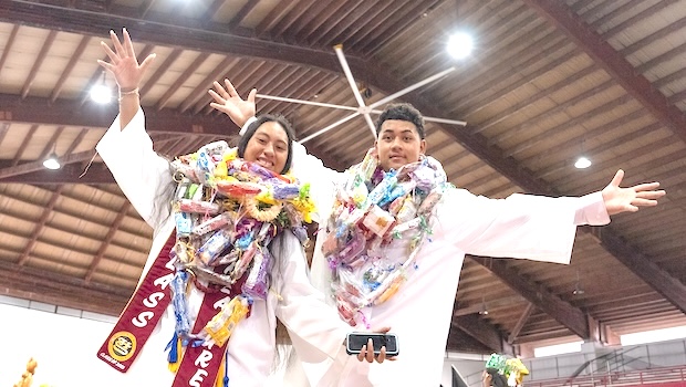 Tafuna High School graduates celebrate