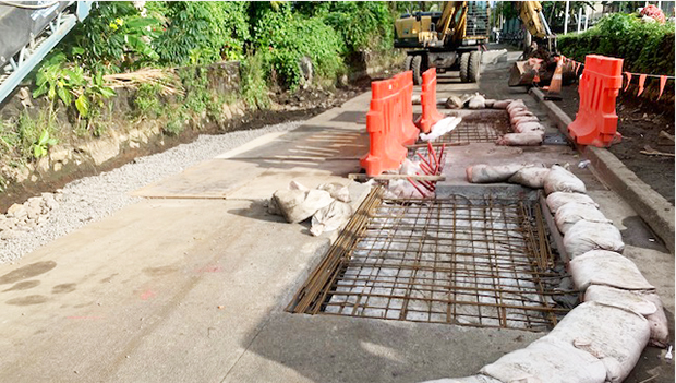 Hope House soakage pit