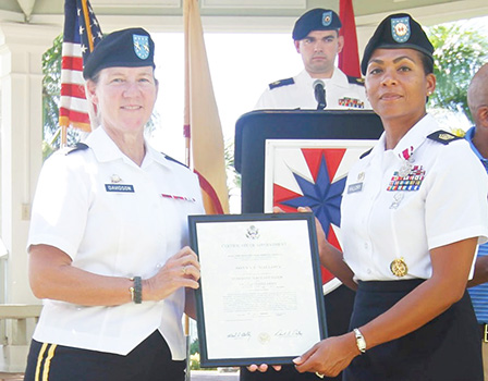 Command Sergeant Major Sonya Tia'i Mallory