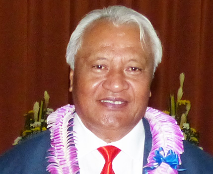 House Speaker Savali Talavou Ale