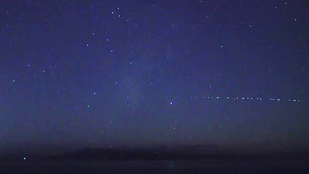 strange lights in the sky