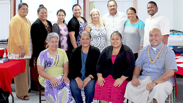Local substance abuse counselors with Cynthia Moreno-Tuohy, of The Association of Addiction Professionals
