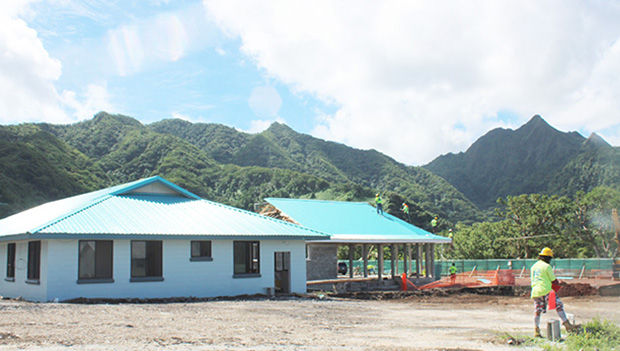 TAOA building under construction