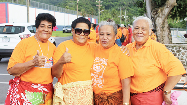 Seniors at Disability Awareness Month wave