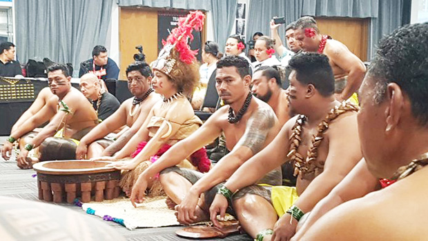 Traditional kava ceremony