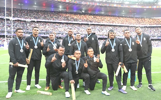 Fiji is the silver medal winner 