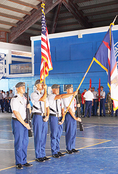 THS JROTC COLOR GUARD