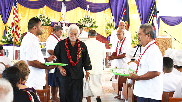 2019 Church Service honoring Toa o Samoa