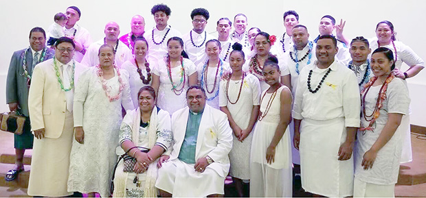 Group photo after the “Toa O Samoa” church service