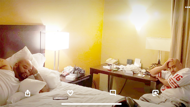 Jonathan Ward (left) and defendant Talalima Toilolo (right)