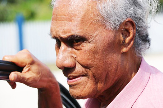 The late Tongan prime minister 'Akilisi Pohiva.
