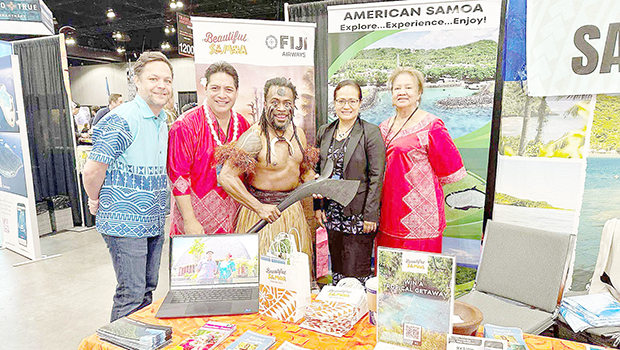 Tourism office staffers from Samoa and Am Samoa