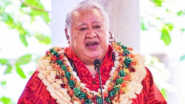 Prime Minister Tuila'epa Sa'ilele Malielegaoi