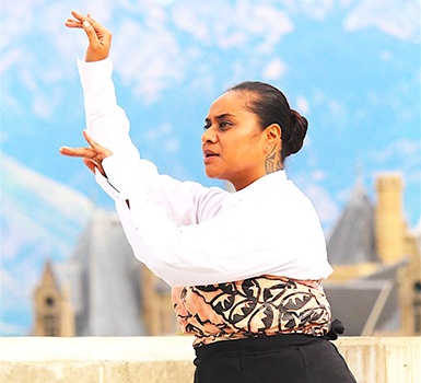 Wellington dancer and choreographer, Tupe Lualua