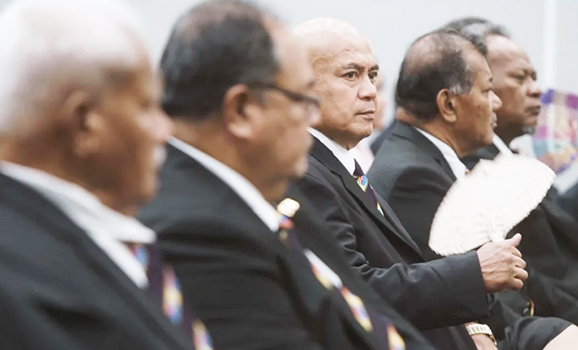 Prime Minister Feleti Teo