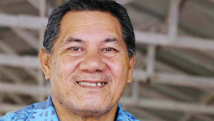  The prime minister of Tuvalu, Kausea Natano. 