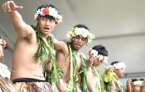 Massey High School’s Tuvalu team