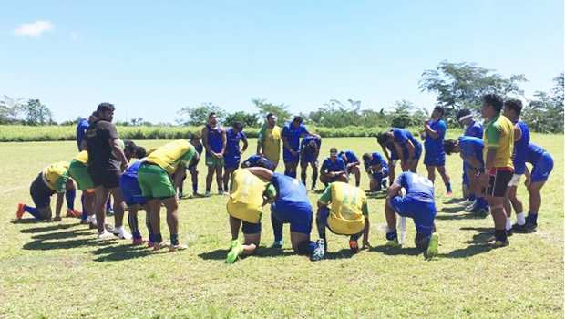 The team before it left for the 2018 World Rugby U20 Trophy in Romania