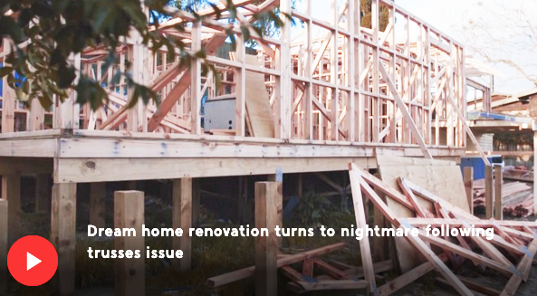 Photo of unfinished house