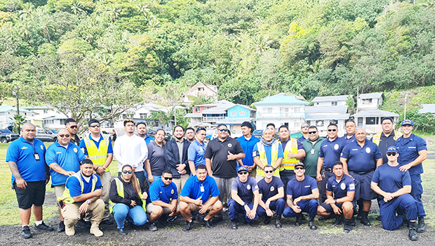 USCG with Department of Public Safety, Customs, Port Administration and Homeland Security
