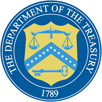 US TREASURY logo