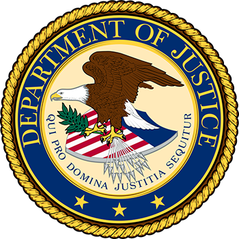 USDOJ logo
