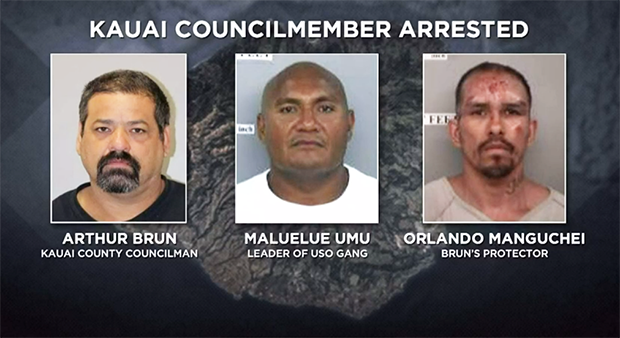 Arthur Brun, aka Ata, along with Maluelue Umu, aka Malu