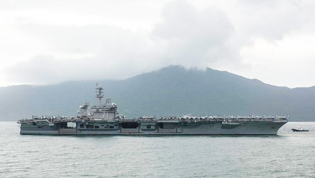 The USS Theodore Roosevelt 