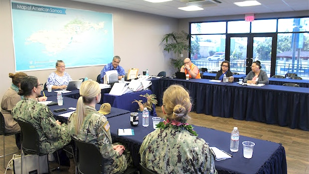 USU students, faculty and Am Samoa DOH