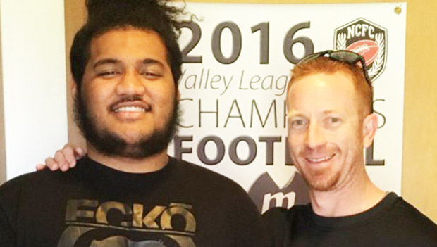 Vaatofu Sauvao and Daniel Da Prato