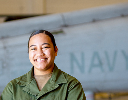 Petty Officer 2nd Class Marynita Vaigatolo