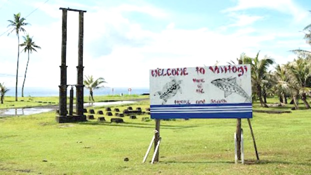 VAITOGI VILLAGE SIGN