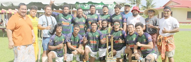 Th e victorious Barbarian Brothers