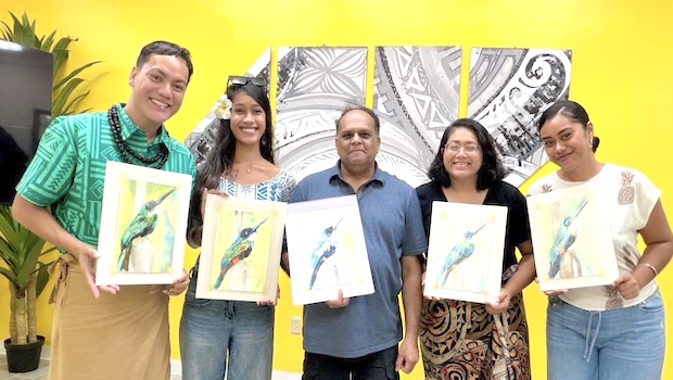 Water Color class with Tim Bhajjan
