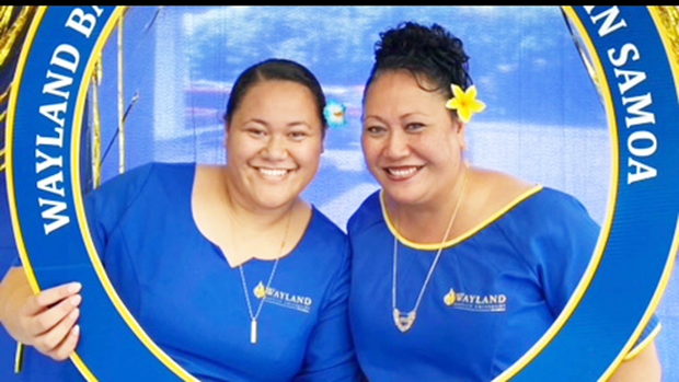 Two Wayland Univ. grads