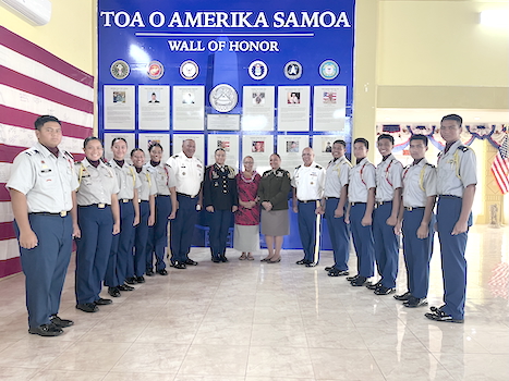 WALL OF HONOR UNVEILED