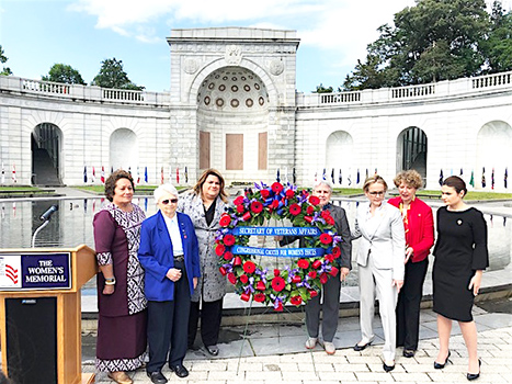 Members of the Congressional Caucus for Women’s Issues including Aumua Amata