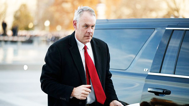 Embattled former DOI Secretary, Ryan Zinke 