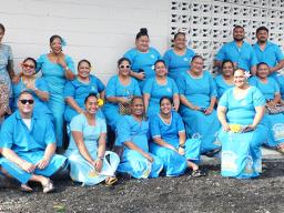 The teachers and principals at Tafuna Elementary School