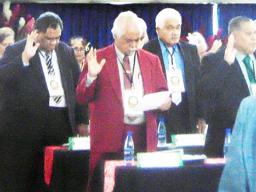 Delegates to the 6th Con-Con being sworn-in