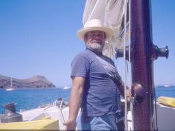 Dale Long on his boat