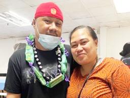 Pale and Laura Tuivaiti 