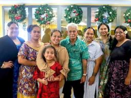 ASCC Nursing Program students with Lt. Gov.