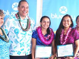 Bluesky's Future of American Samoa Scholarship Awards winners 