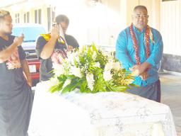 Casket of 2-year-old