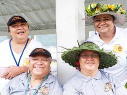 Four Faasao High School alumni 