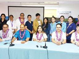LBJ MGMT AND Thai USA team WITH FOREIGN NURSES