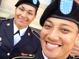 Esther Posala and Alexandria Tuiasosopo